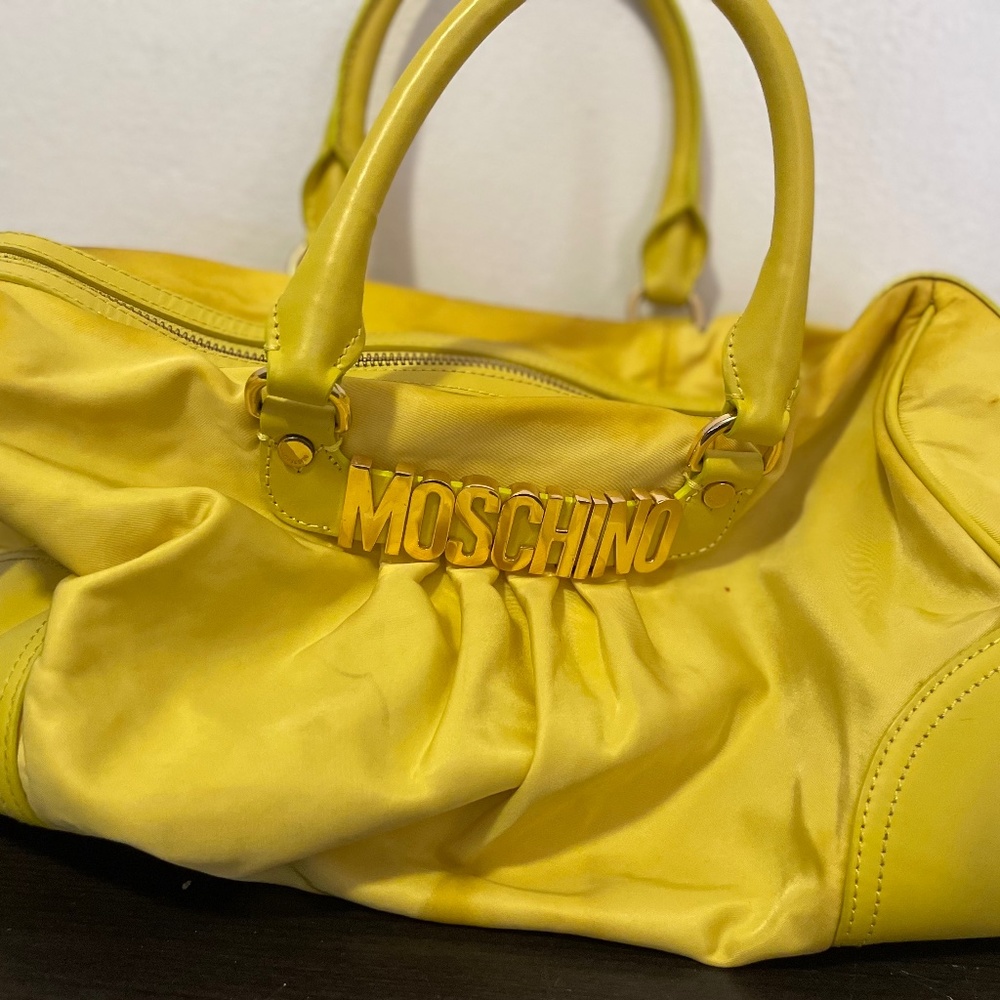Moschino overnight bag